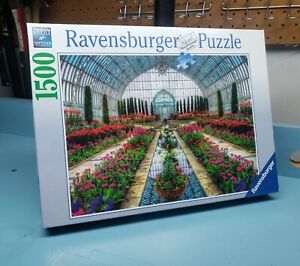 Ravensburger 1500 Piece Jigsaw Puzzle #162406 Garden Atrium | NEW | FACTORY SEAL