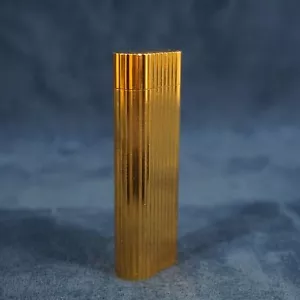 Vintage Must de Cartier Gold Plated Lighter, Not Working - Free Ship USA - Picture 1 of 11