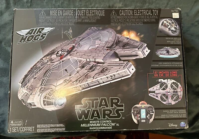 Air Hogs Star Wars Remote Control XL Millennium Falcon Quad Quadcopter Drone - Image 1 of 4