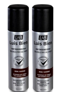 Luis Bien Hair Fiber Thickener Spray (100ml) - BROWN VALUE PACK X2 Best Quality - Picture 1 of 1