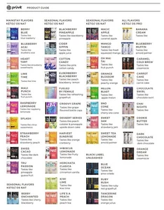 UPDATED HARD-TO-FIND FLAVORS Pruvit Ketones NAT & BLACK LABEL *Choose 2 or more*