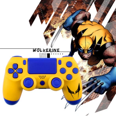 Custom Housing Shell Case Replacement for PS4 Slim Pro Controler X-Men Wolverine - Image 1 of 4