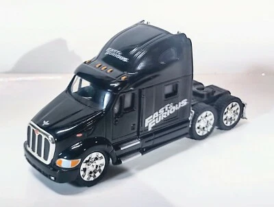 Hauler  Peterbilt 387 Hauler  G, Black Fast & Furious 1:64 Diecast - Image 1 of 4