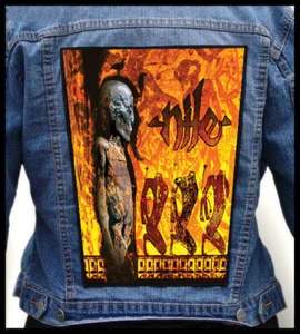 NILE - Amongst the Catacombs -- Backpatch Back Patch for Battlevest Battlejacket - Imagen 1 de 3