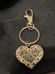 Brighton Silver Heart Keychain - Picture 1 of 3