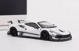 CR Aurora 1:64 White Tributo Mansory Sports Model Diecast Metal Car - Picture 1 of 6