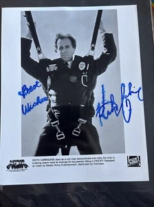 DAVID CARRADINE " Payoff" Signed 8x10 Photo - Picture 1 of 2