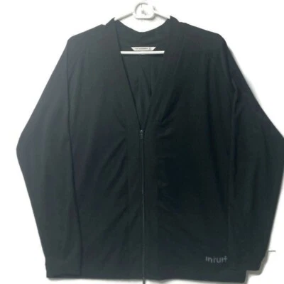 Chaqueta PORT Authority para mujer XL negra con cremallera elástica usada en excelente estado Foto 1 de 4