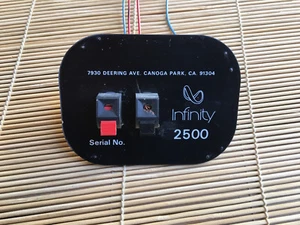 INFINITY 2500 SPEAKER ,CROSSOVER ONLY, ORIGINAL CROSSOVER REPLACEMENT, TESTED - Picture 1 of 4