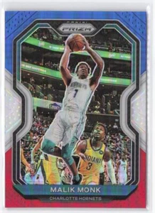 2020-21 Panini Prizm Malik Monk #15 Red, White and Blue Prizms - Picture 1 of 2