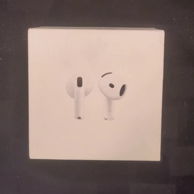 Apple AirPods 4 Headphones - White - MXP63LL/A - Brand New - Image 1 of 4