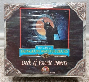 Sellado TSR 1994 Advanced D&D Dungeons and Dragons Master Deck of Psionic Powers - Imagen 1 de 6