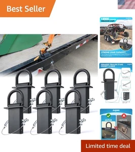 5/8 Zoll Schwerlast D-Ringe für sichere Ladung | 18.000 Pfund Kapazität, 6er-Pack - Bild 1 von 9