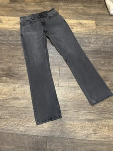 Volcom Solver Jeans Mens 29x32 Modern Straight Leg Grey Denim - Picture 1 of 4