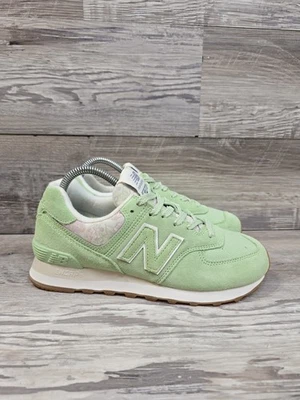 Новый баланс туфли женщин 7,5 B зеленый 574 Athletic работает ходьба кроссовки - Изображение 1 из 4