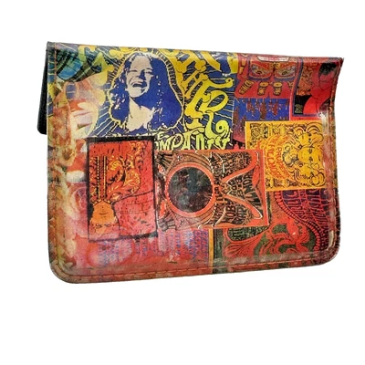 Cartera floral LENTICULAR VINTAGE SHIN & CO Company FILLMORE PÓSTER estampado VariVue años 90 Foto 1 de 4