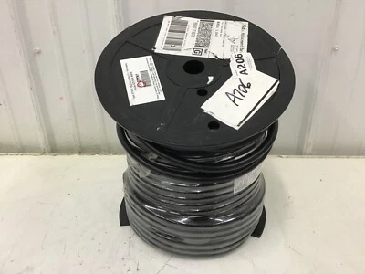 Cable portátil 2Tyn1 14 AWG 3 conductores 600 V 250 pies negro Foto 1 de 4