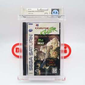 Sega Saturn CORPSE KILLER: GRAVEYARD EDITION - WATA GRADED 9.6 A! NEW & Sealed!