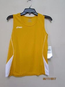 New Jr Girls Baseline Volleyball Jersey Gold Yellow & White BT2420 size L Large - Picture 1 of 4