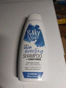 Hairstyle Products Punky Colour 3-in-1 Depositing Shampoo 8.5oz -Bluemania- - Picture 1 of 6
