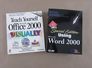 Using Microsoft Word 2000 w/CD & Teach Yourself Microsoft Office 2000 Visually - Picture 1 of 16