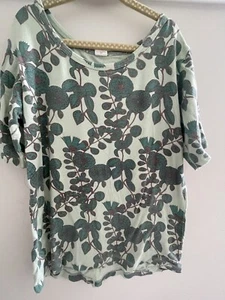Top Kate Quinn Niñas Bambú Verde Estampado Floral Talla 7y - Imagen 1 de 4