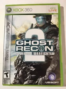 Tom Clancy's Ghost Recon: Advanced Warfighter 2 (Microsoft Xbox 360, 2007) - Picture 1 of 4