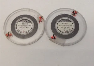 2 WÜRFELKLINGEN HARZGEBUNDEN DIAMANT MIKRO SCHWEIZER SILIKON DISCO ADT K&S - Bild 1 von 12