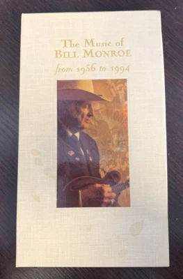 The Music of Bill Monroe from 1936 to 1994 Cassette Set Bluegrass Music MCA - Image 1 of 3