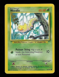 Pokémon Unlimited 69 1999 Weedle - Imagen 1 de 2