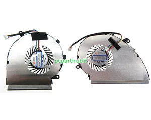 New CPU + GPU Cooling Fan For MSI GE72VR GP72VR GP72MVR PAAD06015SL N366 N372 - Picture 1 of 1