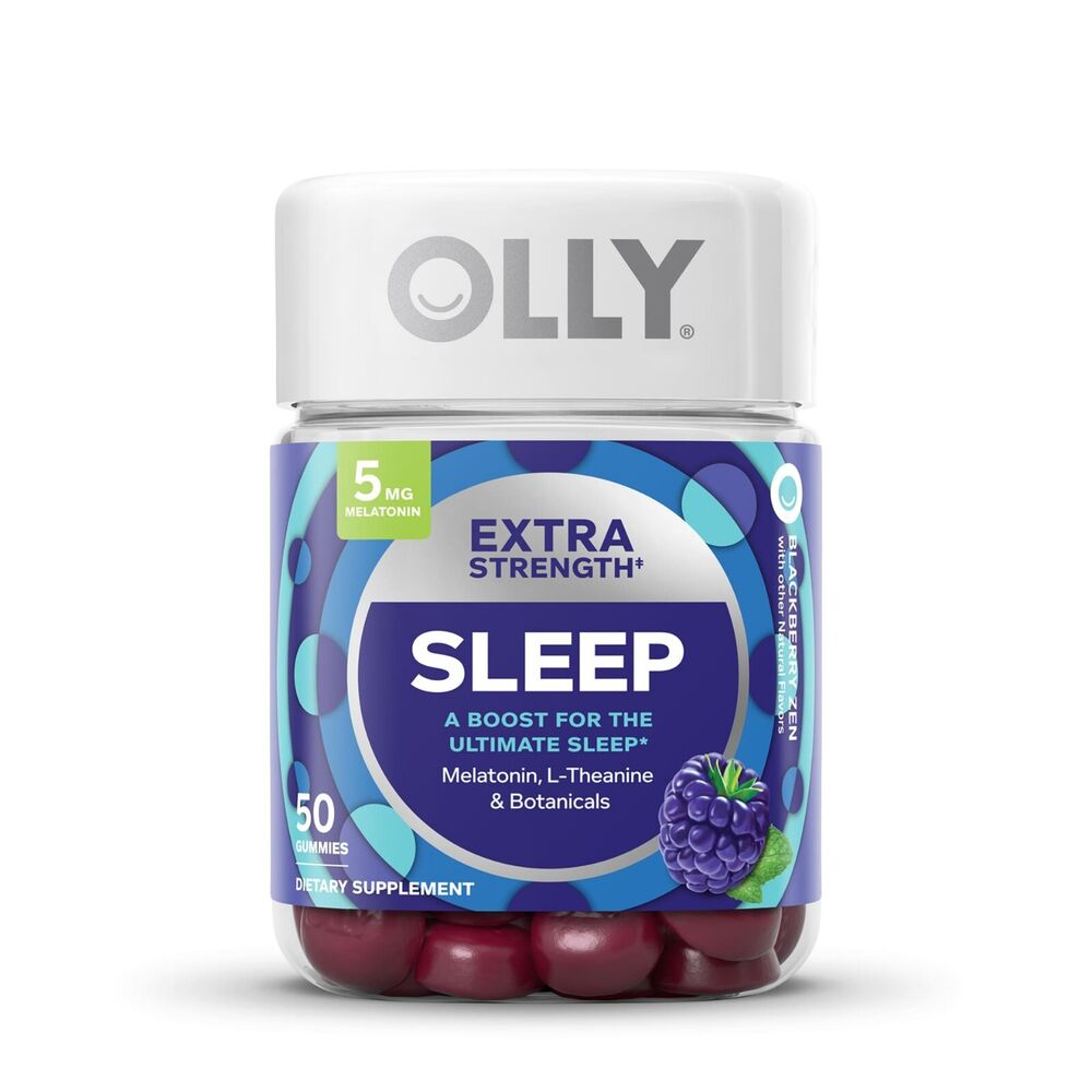Olly Extra Strength Ultimate Sleep Melatonin 50 Chewable Gummies