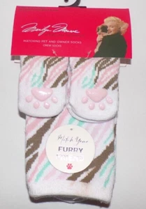 Marilyn Monroe Matching Pet & Owner Socks Crew Socks Fits Most Small Breads #3 - Picture 1 of 1