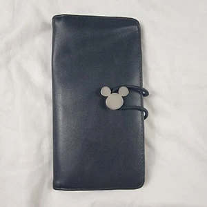Disney Disneyland Black Wallet Travel Casual Card Holder - Picture 1 of 8