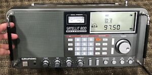 Grundig Satellit 800 Millennium Shortwave AM FM Radio Receiver with Power Cord