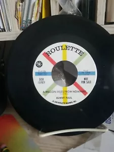 BUNNY PAUL: such a night / a million miles from nowhere ROULETTE 7" Single promo - Picture 1 of 2