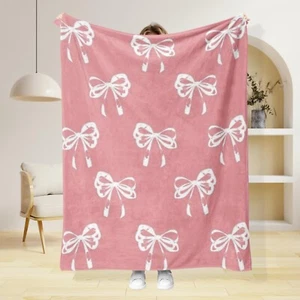 Microplush Fleece Blanket Lightweight Ultra Soft Throw For Sofa Couch Bed Travel - Picture 1 of 8