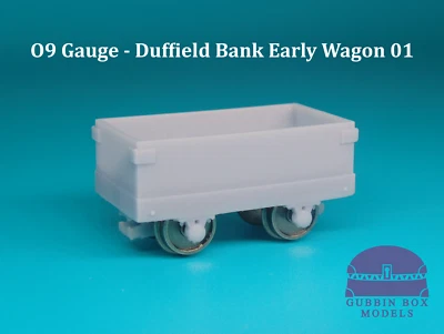 O9 Heywood Duffield Bank - Early Wagon 01 - 7mm Minimum Gauge 3D Resin Kit - Image 1 of 2