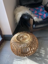 VINTAGE Franco Albini Aragosta Pentola Cane Poggiapiedi Sgabello metà del secolo Boho 1970s