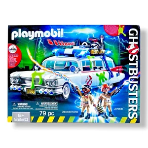 Playmobil 9220 Ghostbusters Ecto-1 Neu Versiegelt Niedrigpreis mit Winston & Janine - Bild 1 von 13