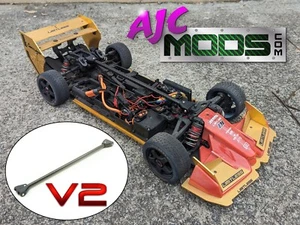 Carbon Fiber Center Brace Spine Stiffener Upgrade for Arrma Limitless 1/7 Speed - Picture 1 of 10