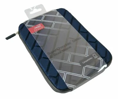 Croco® Super Chocolate Brick Case Cover Sleeve Amazon Kindle Fire & HD Navy Blue - Image 1 of 4