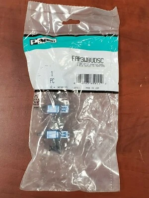 New Panduit FAP3WBUDSC Fiber Adapter Panel With 3 Duplex SC Adapters  N5 - Image 1 of 3