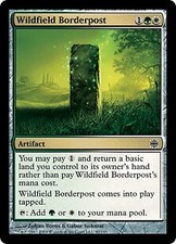 Alara Reborn Wildfield Borderpost x4 Magic The Gathering NM