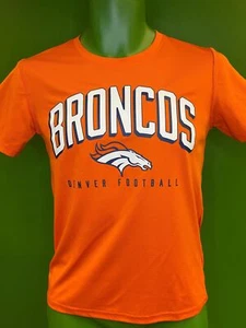 NFL Denver Broncos Wicking-Style T-Shirt Youth Medium 10-12 - Picture 1 of 5