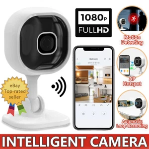 New 1080p Smart Home Camera, Indoor IP Security Surveillance System Night Vision - Picture 1 of 17