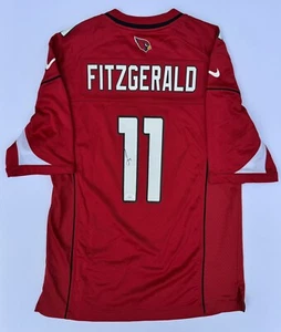 Larry Fitzgerald Signed Arizona Cardinals Jersey JSA COA #11 NFL HOF RARE ! - Picture 1 of 5