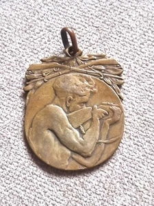 Original Belgian Army 2nd prize medal Carabiniers shooting competition 1922 - Picture 1 of 2