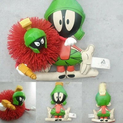 Vintage 1990 Marvin Martian Koosh Ball Window Sucker Novelty Looney Tunes WB Toy - Image 1 of 4