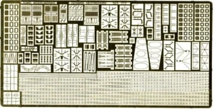 Tom's Model 771 X 1/700 WWII German Destroyers Detail Set - Picture 1 of 1